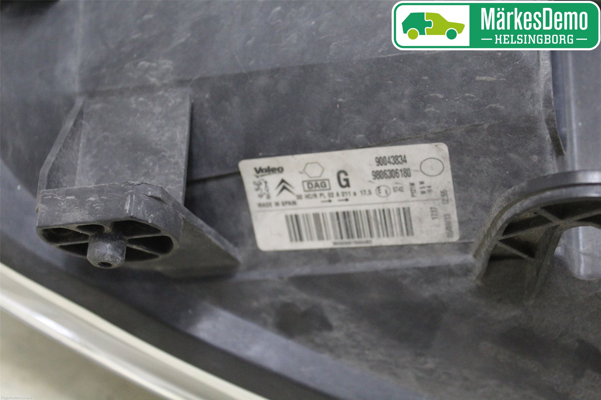 Citroen BERLINGO 08-18 Strålkastare Vänster