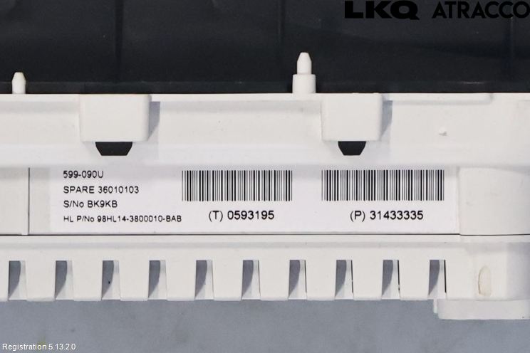 Volvo V60 14-18 Instrument Komb
