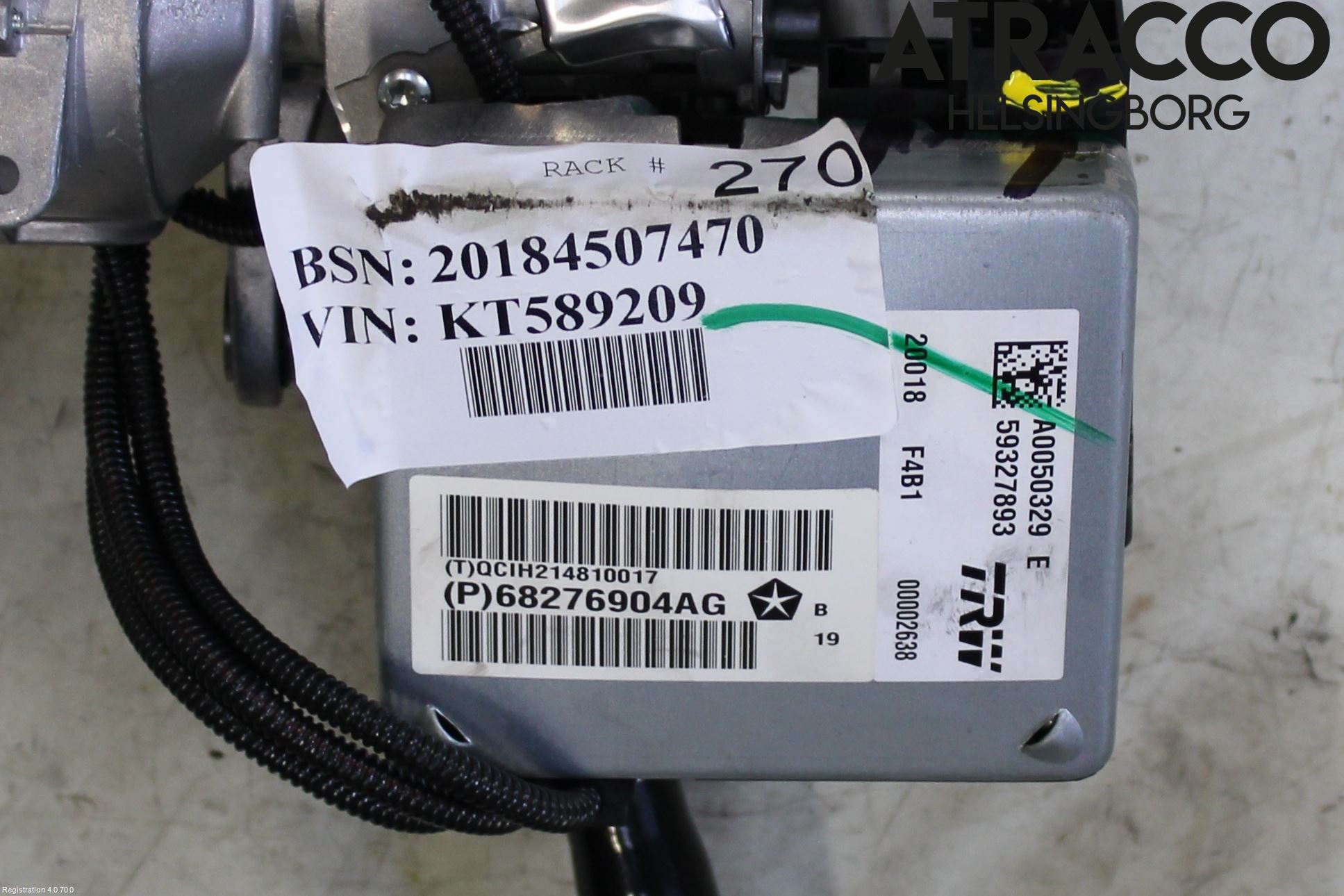 Jeep COMPASS Rattaxelagg Med Inb Servo