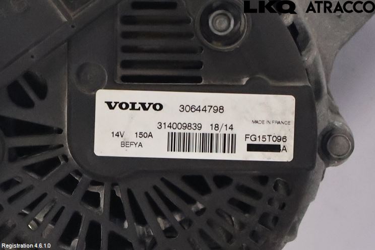 Volvo V60 14-18 Generator
