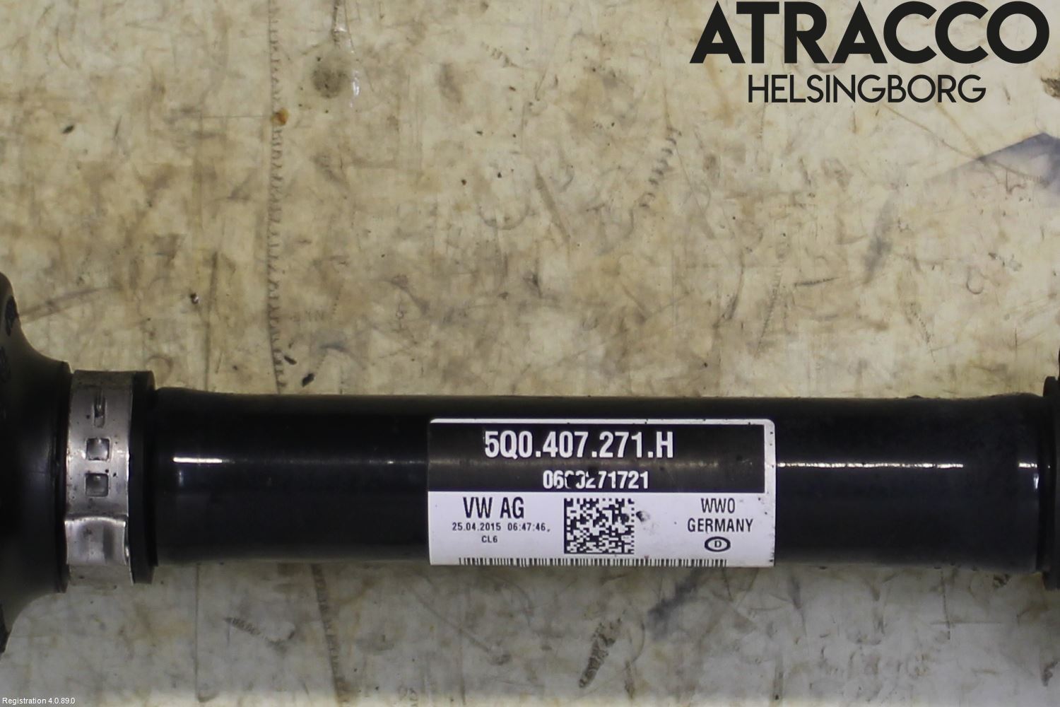 Audi A3/S3 8V 13-20 Drivaxel Fram Vänster