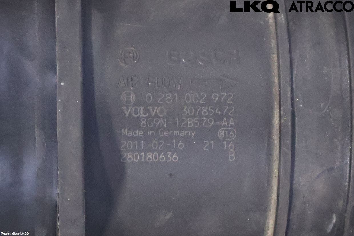 Volvo XC60 09-13 Injluftmassamätare