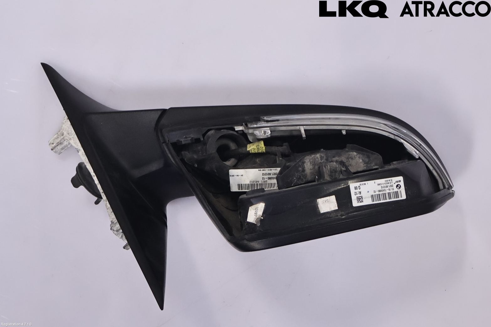 BMW 3 F30/F31/F80 12-19 Spegel Yttre El Hö