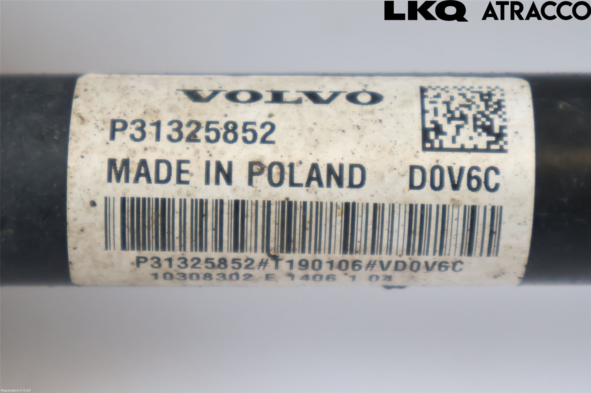 Volvo V60 CROSS COUNTRY 19- Drivaxel Fram Vänster