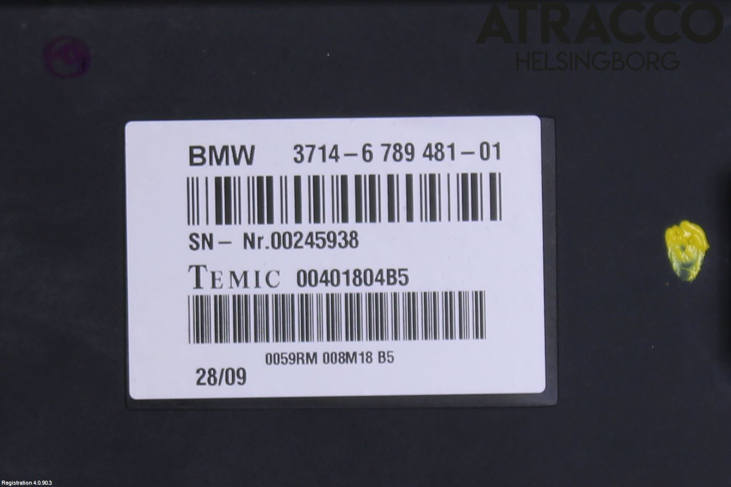 BMW X6 E71/E72   08-14 Styrenhet Fjädring
