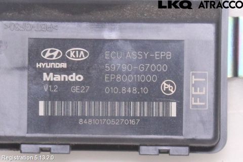 Hyundai IONIQ AE 17-22 Styrenhet Parkbroms Epb