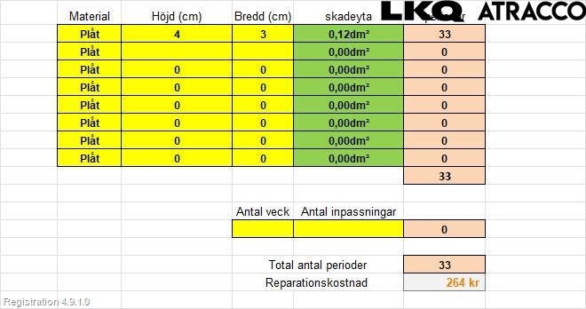 Ford FOCUS 11-14 Dörr Bak Vänster
