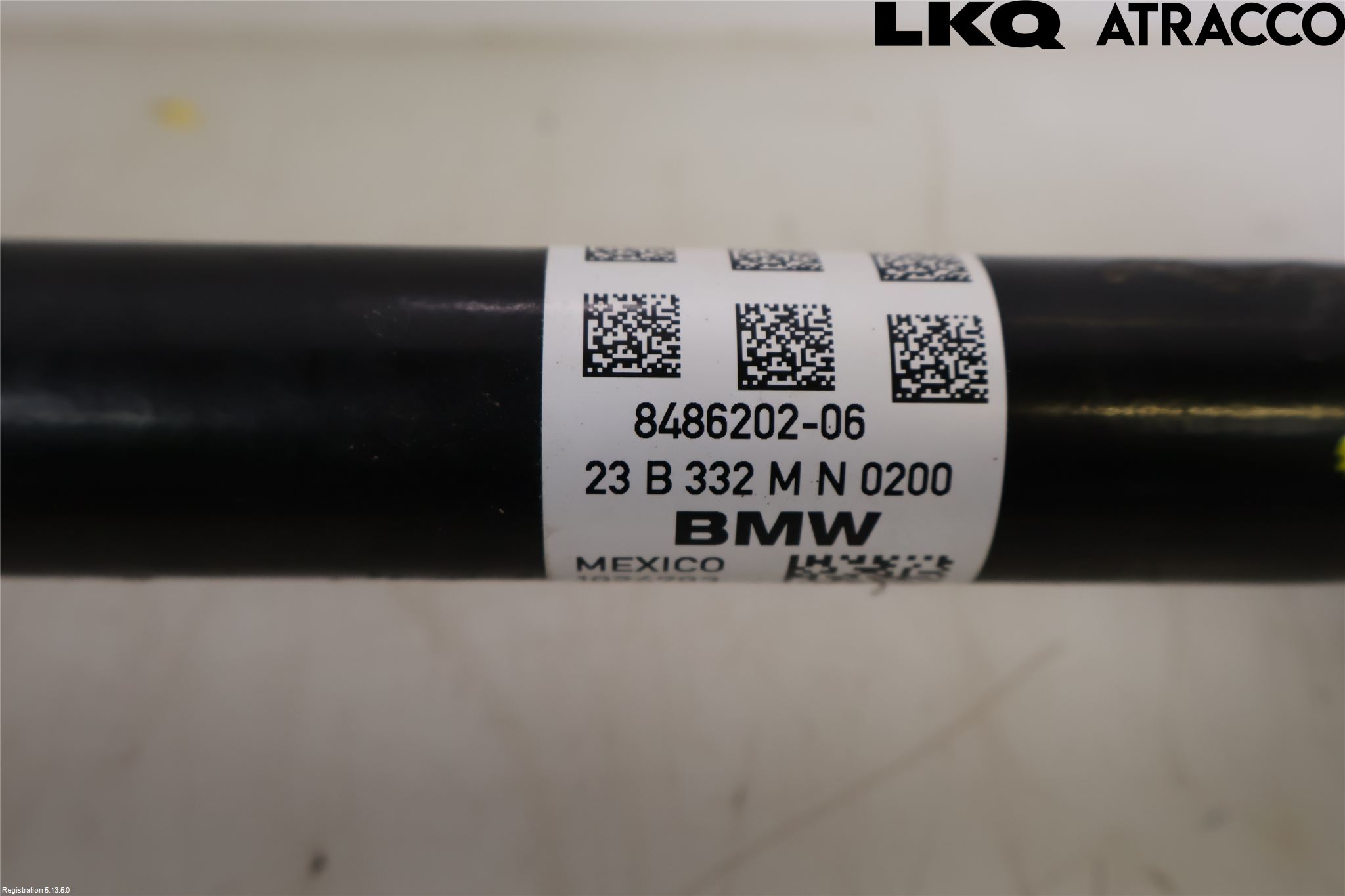 BMW X5 G05 18- Drivaxel Fram Höger