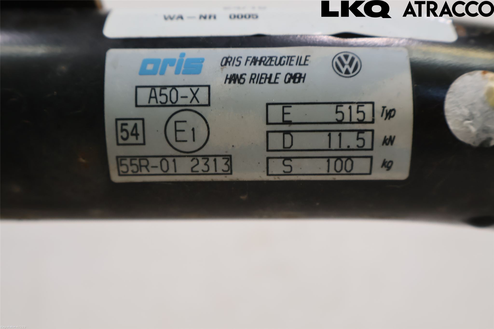 Volkswagen VW PASSAT 15-19 Dragkrok