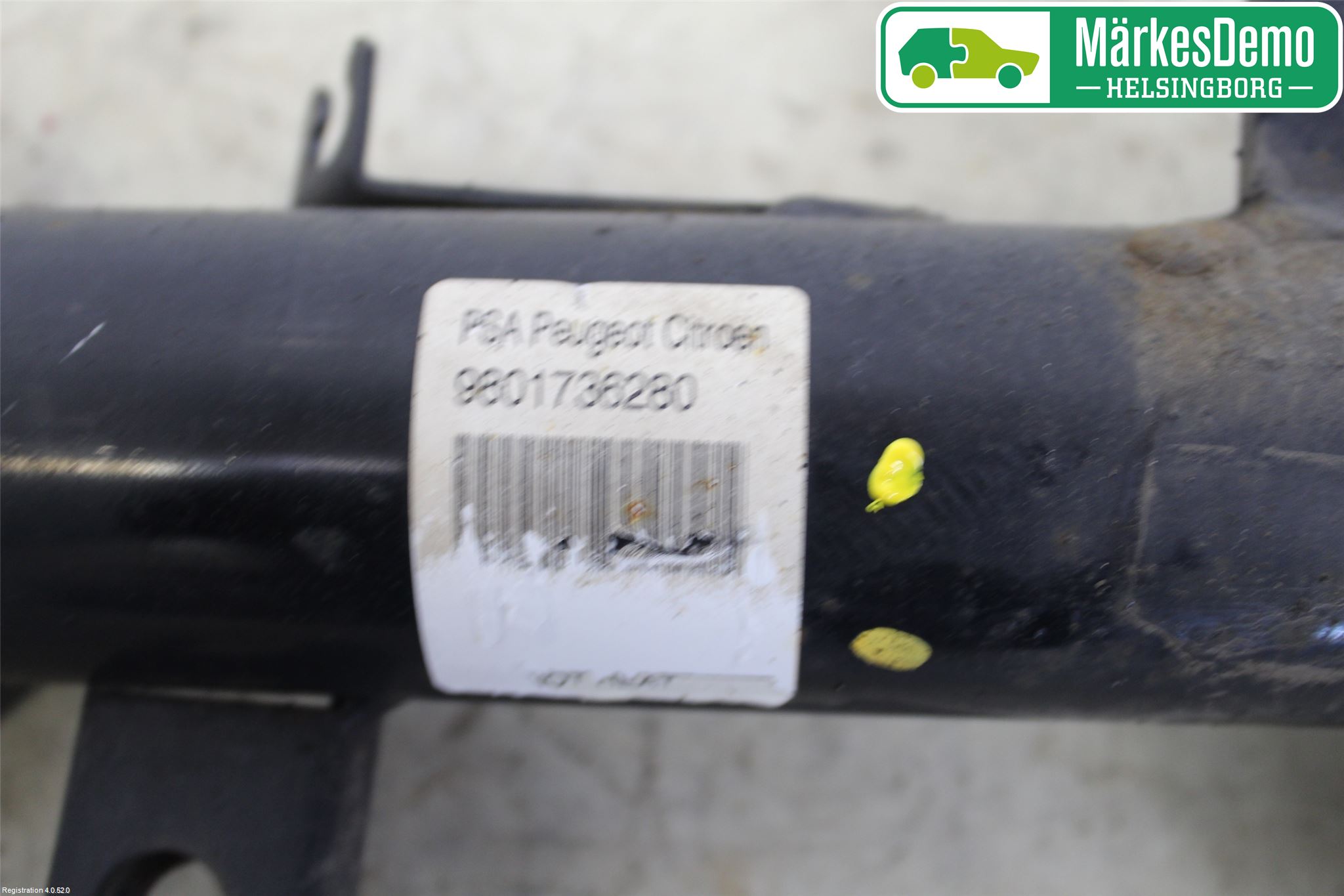 Citroen C3 10-17 Fjäderben Fram Vänster