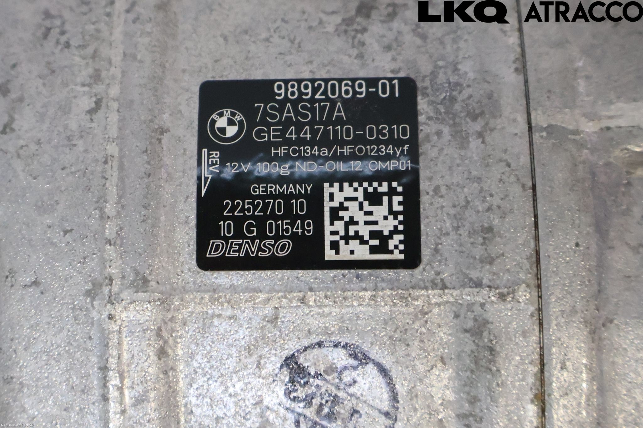 BMW X5 G05 18- Ac Kompressor