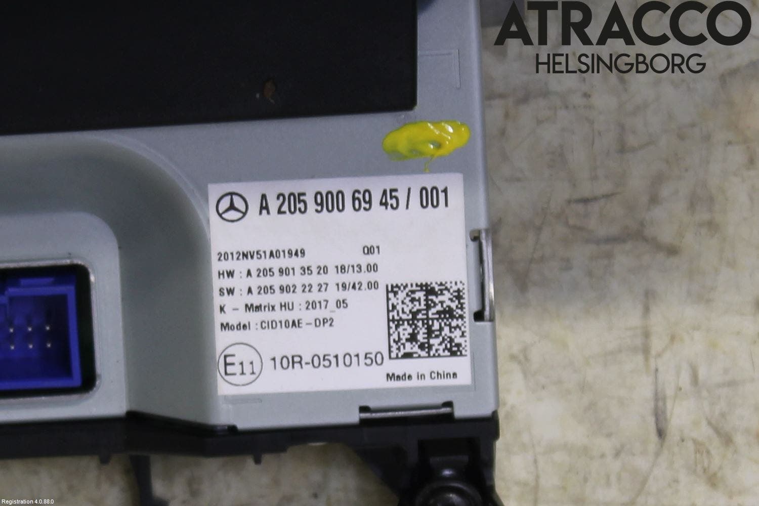 Mercedes-Benz MB C-KLASS (W205) 14-21 Multifunktionsdisplay