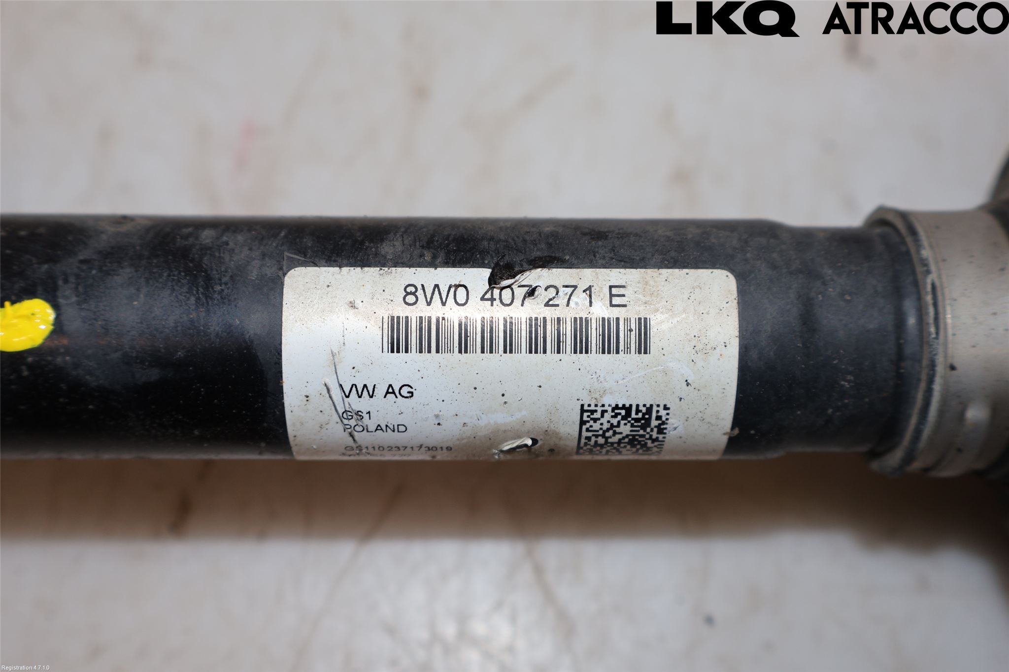 Audi A5 17- Drivaxel Fram Vänster