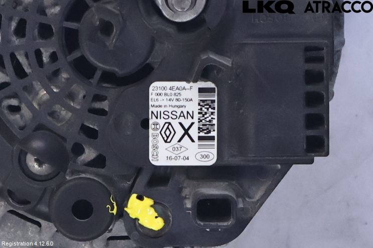 Nissan QASHQAI 14-17 Generator