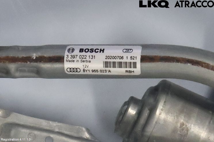 Audi A3/S3 8Y 21- Torkarmekanism Vindruta