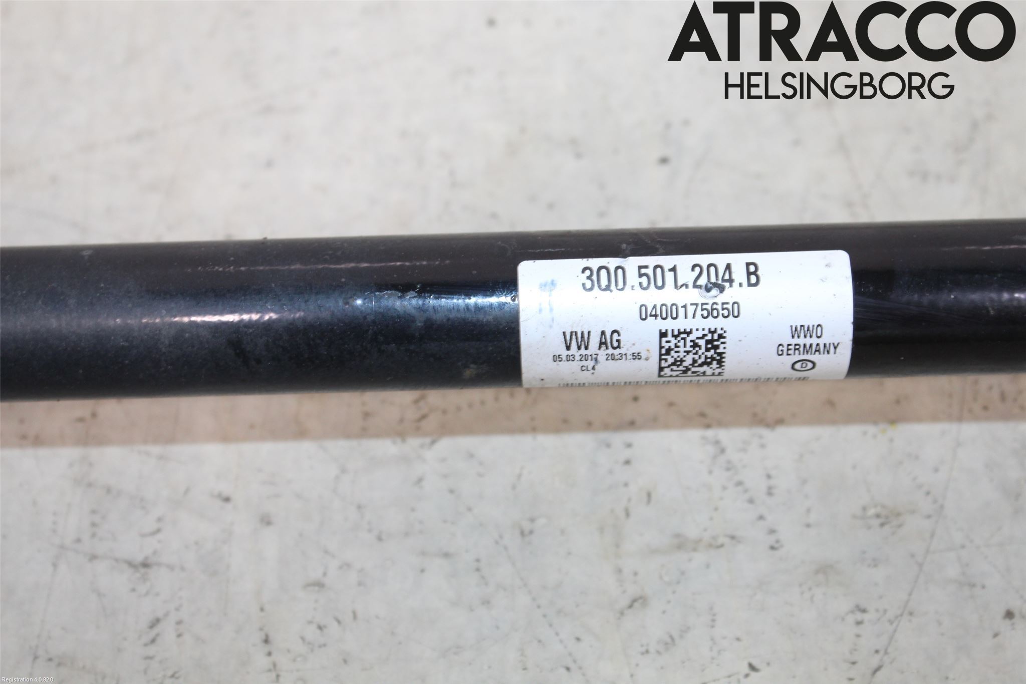 Skoda SUPERB 09-15 Drivaxel Bak Höger