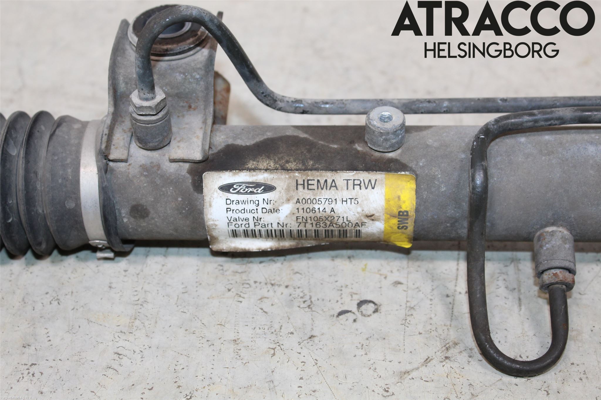 Ford TRANSIT CONNECT 09-13 Styrväxel Servo -Snäcka