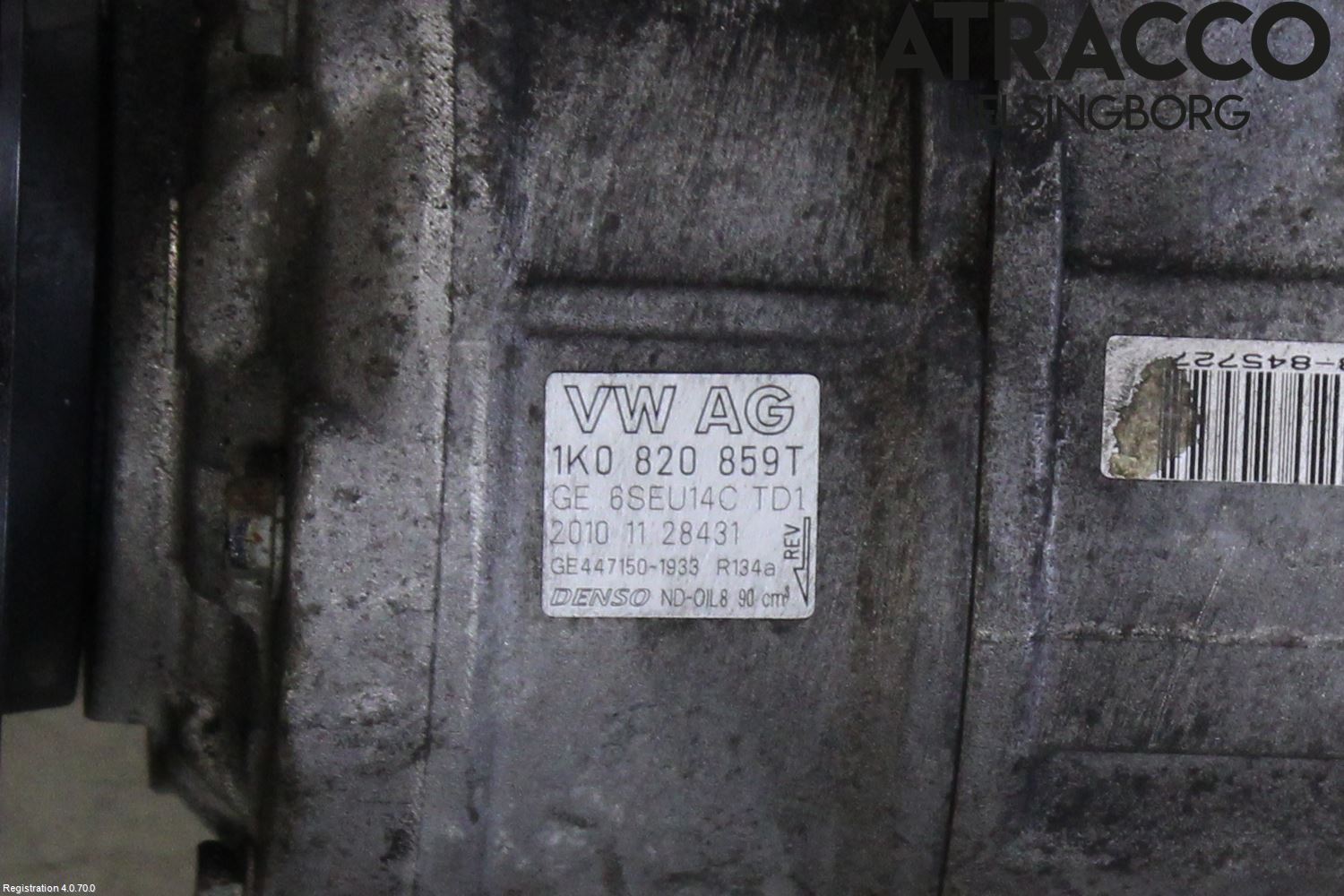 Volkswagen VW SCIROCCO 09-17 Ac Kompressor