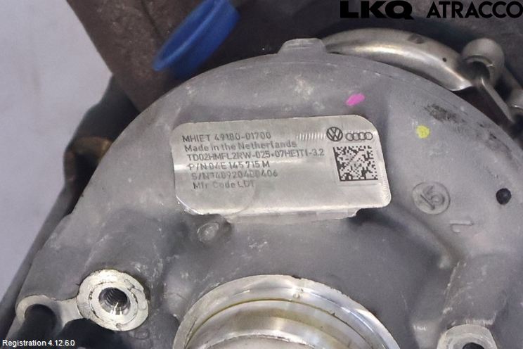 Volkswagen VW PASSAT 20-24 Turboaggregat