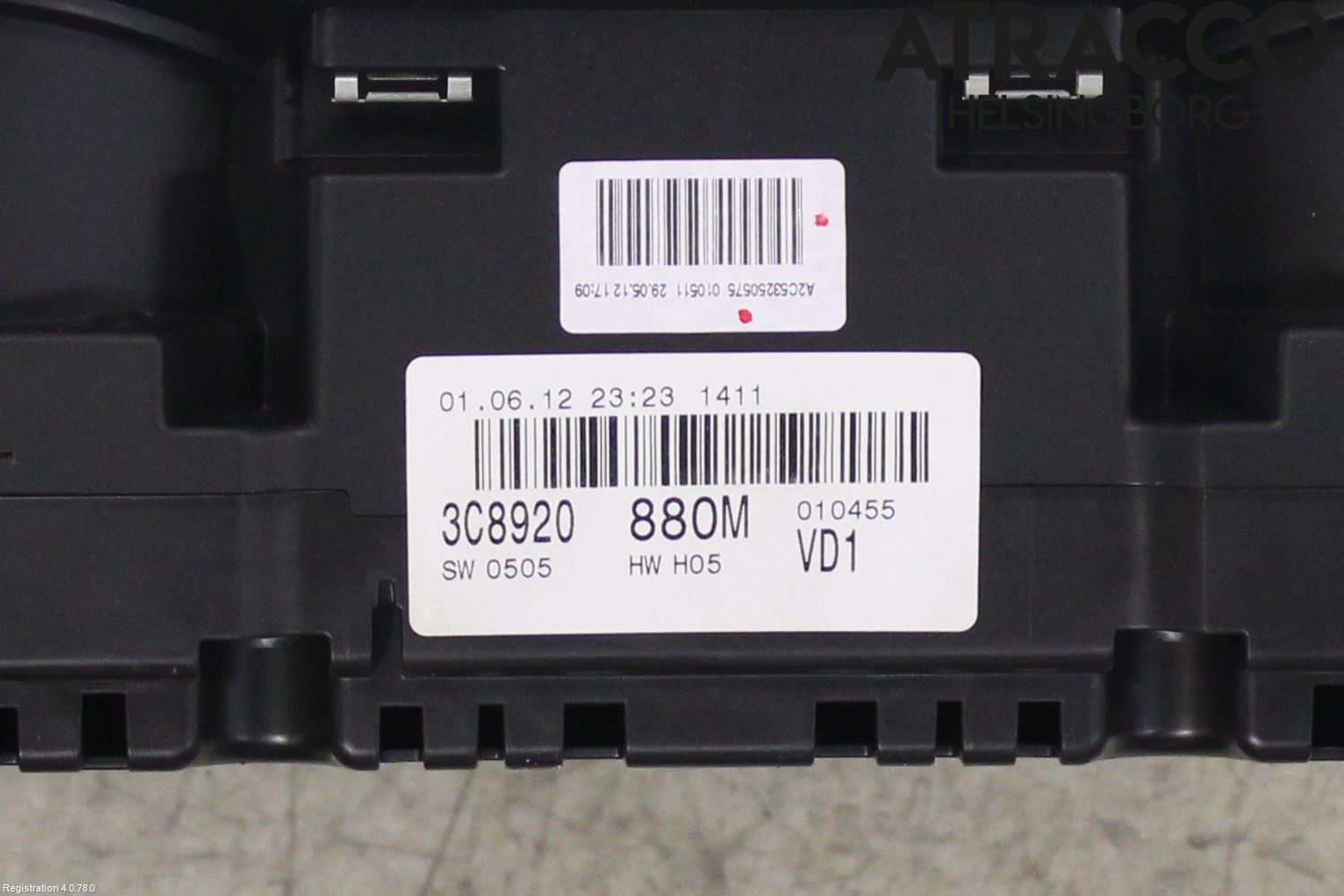 Volkswagen VW PASSAT CC 08-16 Instrument Komb