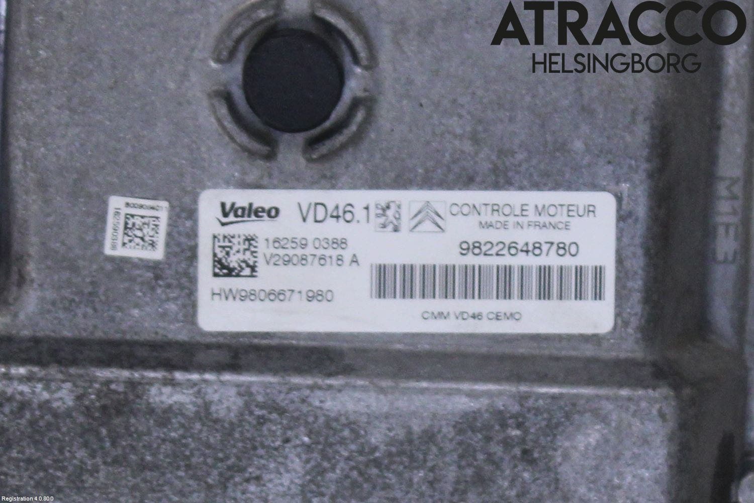 Citroen C4 GRAND PICASSO 14-18 Styrenhet Insprut Bensin