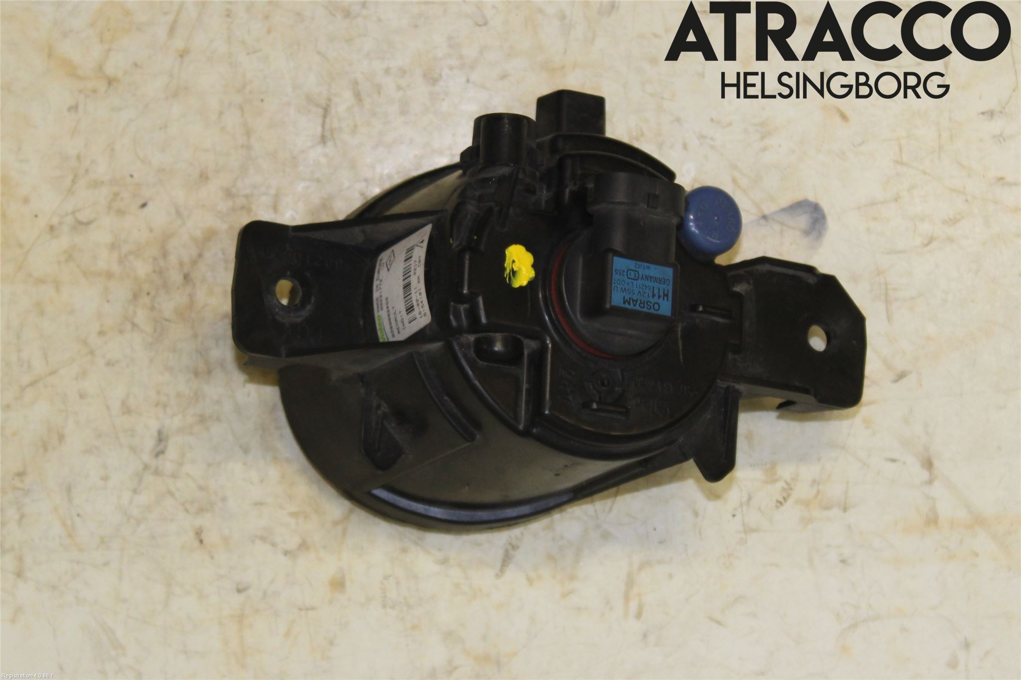 Renault CLIO III  09-12 Dimljus-Varselljus Fram