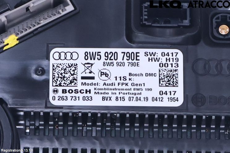 Audi A4 ALLROAD 17- Instrument Komb