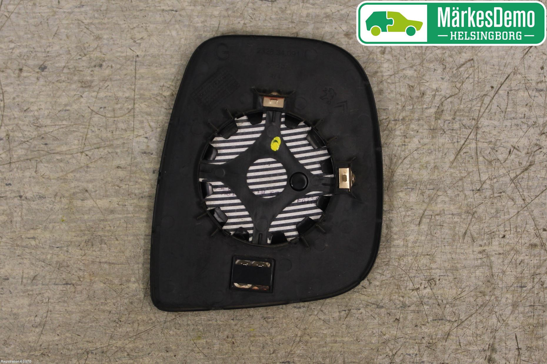 Citroen BERLINGO 08-18 Spegelglas Vä