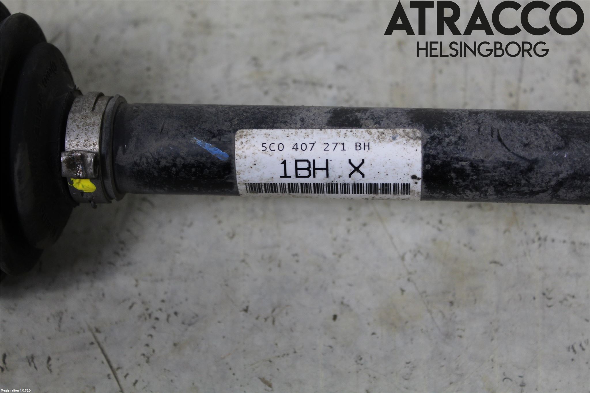 Volkswagen VW BEETLE 12- Drivaxel Fram Vänster