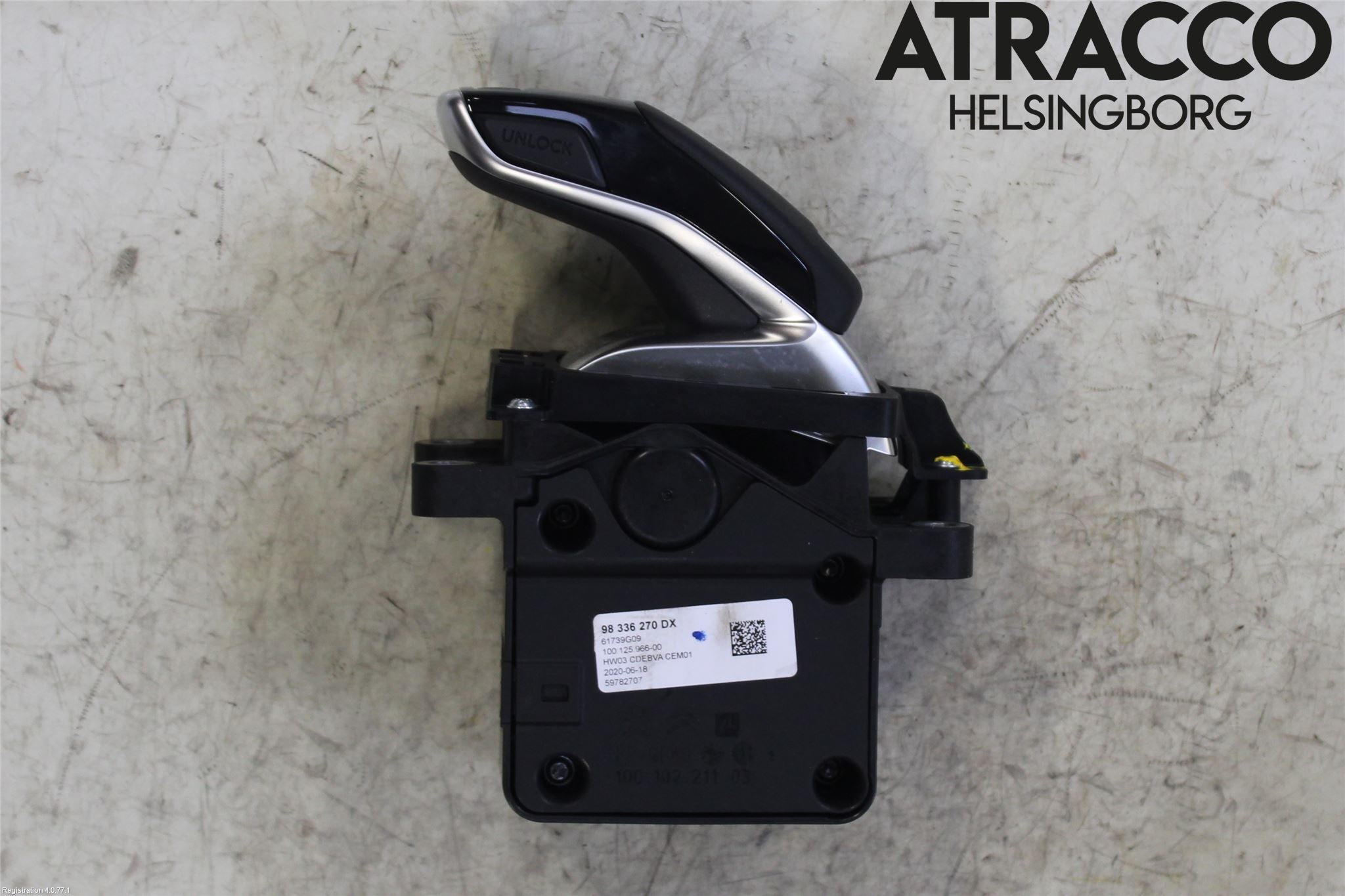 Peugeot 208/E-208 20- Växelspak