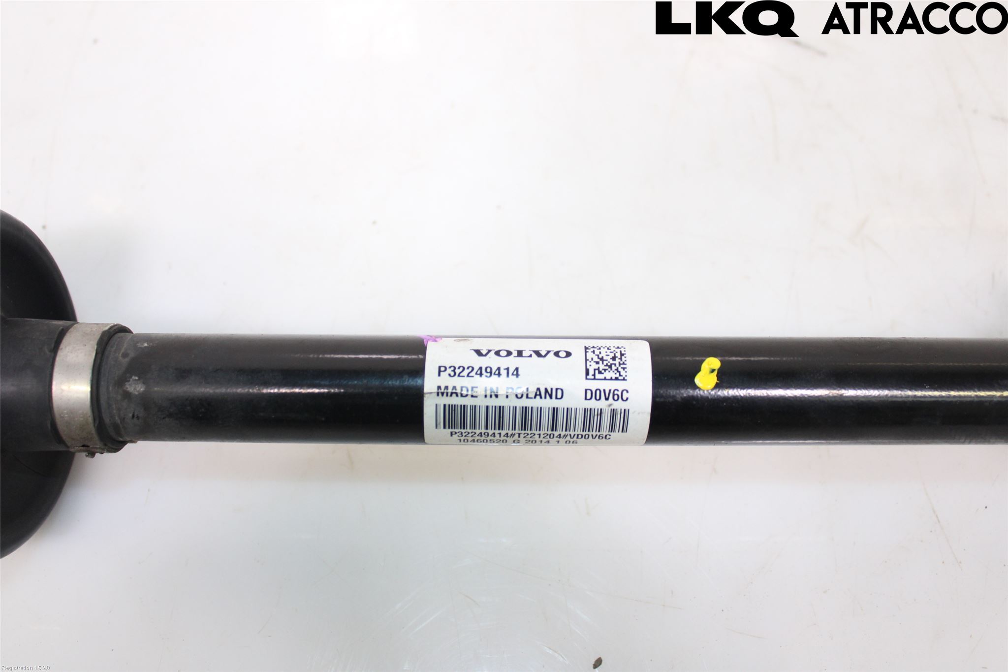 Volvo XC60 18- Drivaxel Bak Vänster