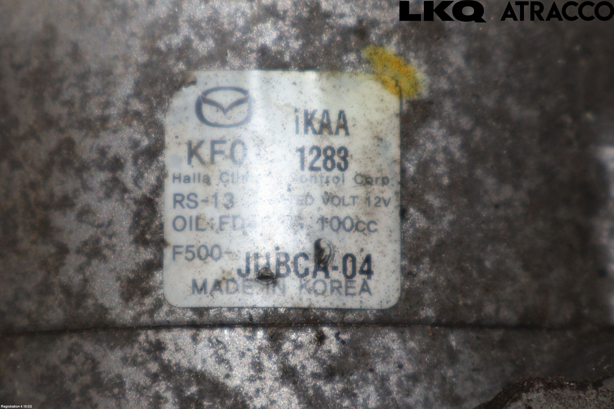 Mazda 3 I 07-08 Ac Kompressor