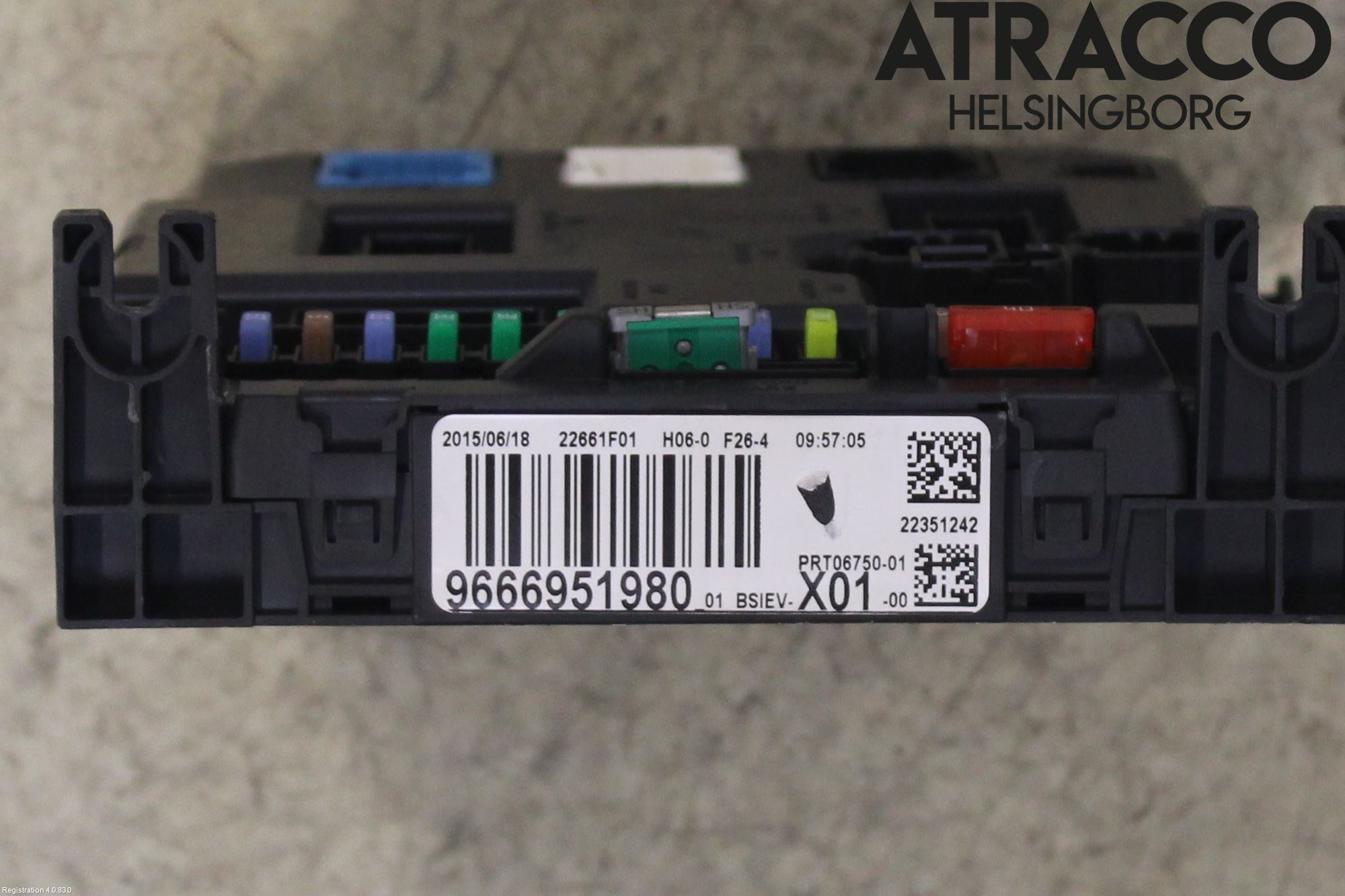 Citroen DS3 Säkringsdosa-Elcentral