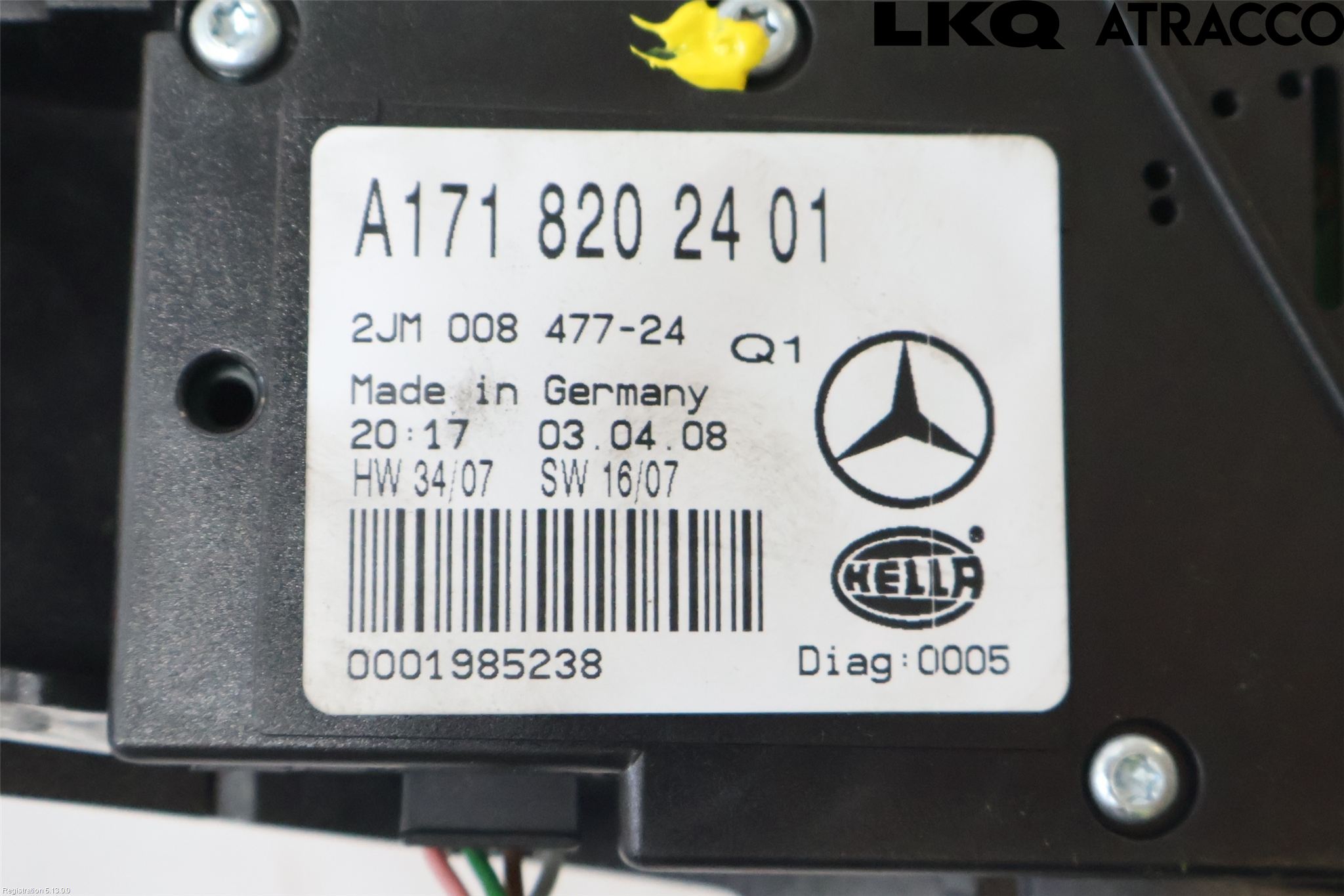 Mercedes-Benz MB SLK 200-350 (R171) 05-11 Innerbelysning