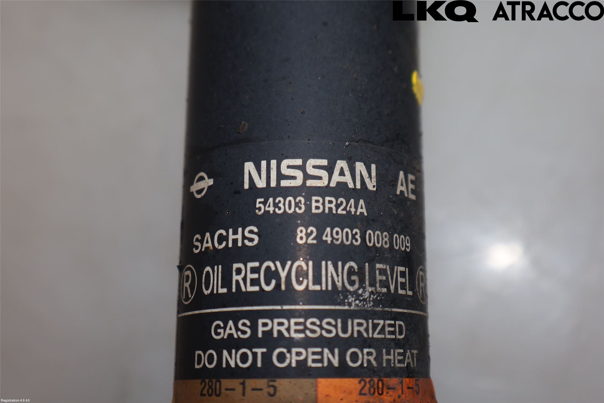 Nissan QASHQAI+2  10-14 Fjäderben Fram Vänster