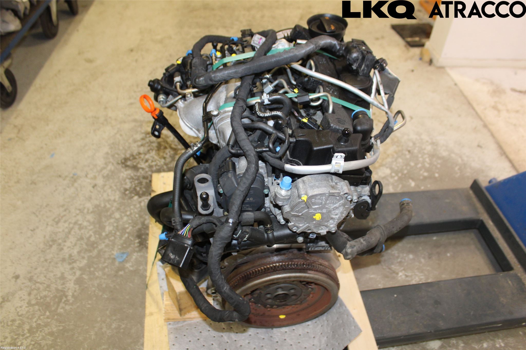 Volkswagen VW GOLF VI 09-13 Motor Diesel