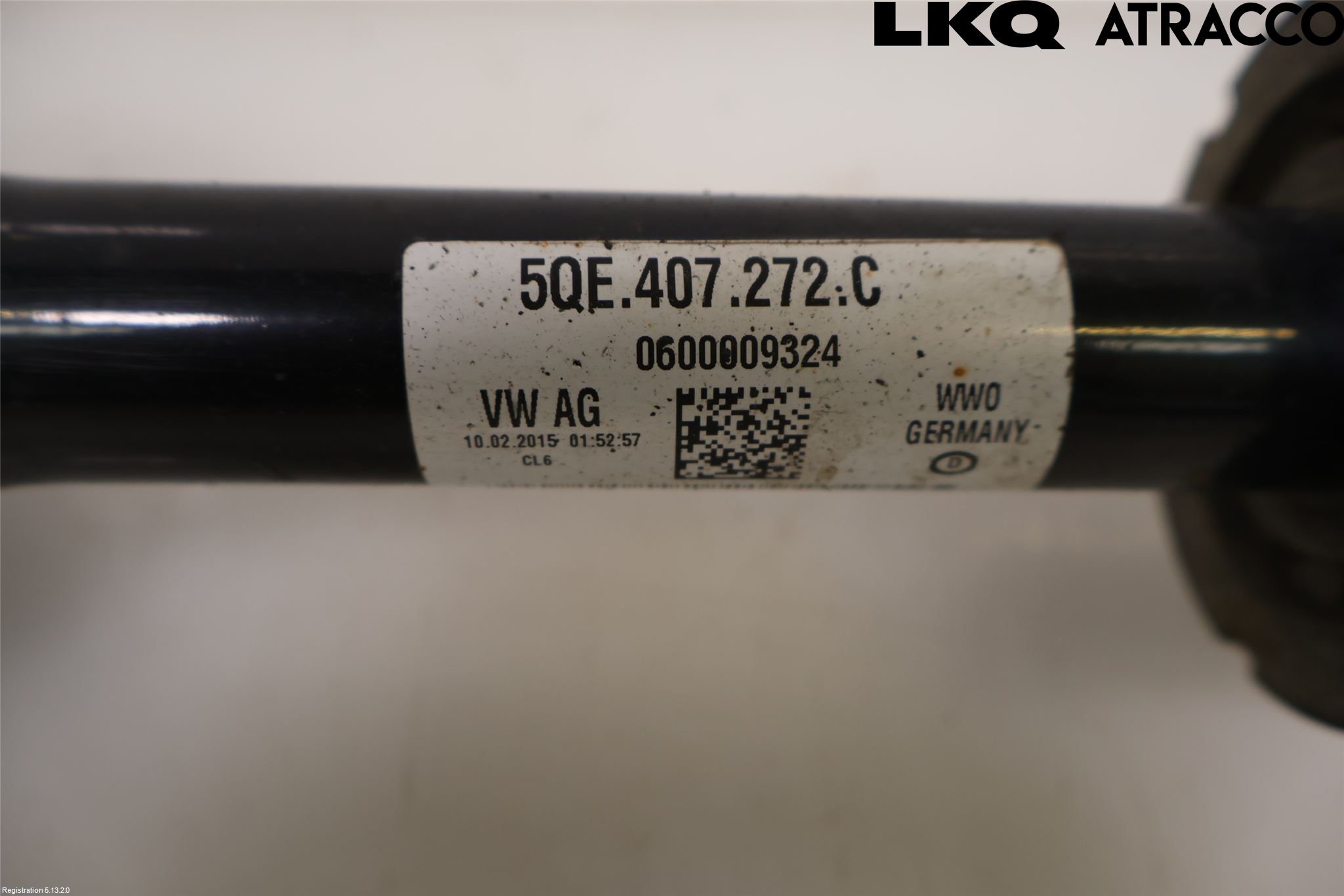 Volkswagen VW GOLF / E-GOLF VII 13-20 Drivaxel Fram Höger