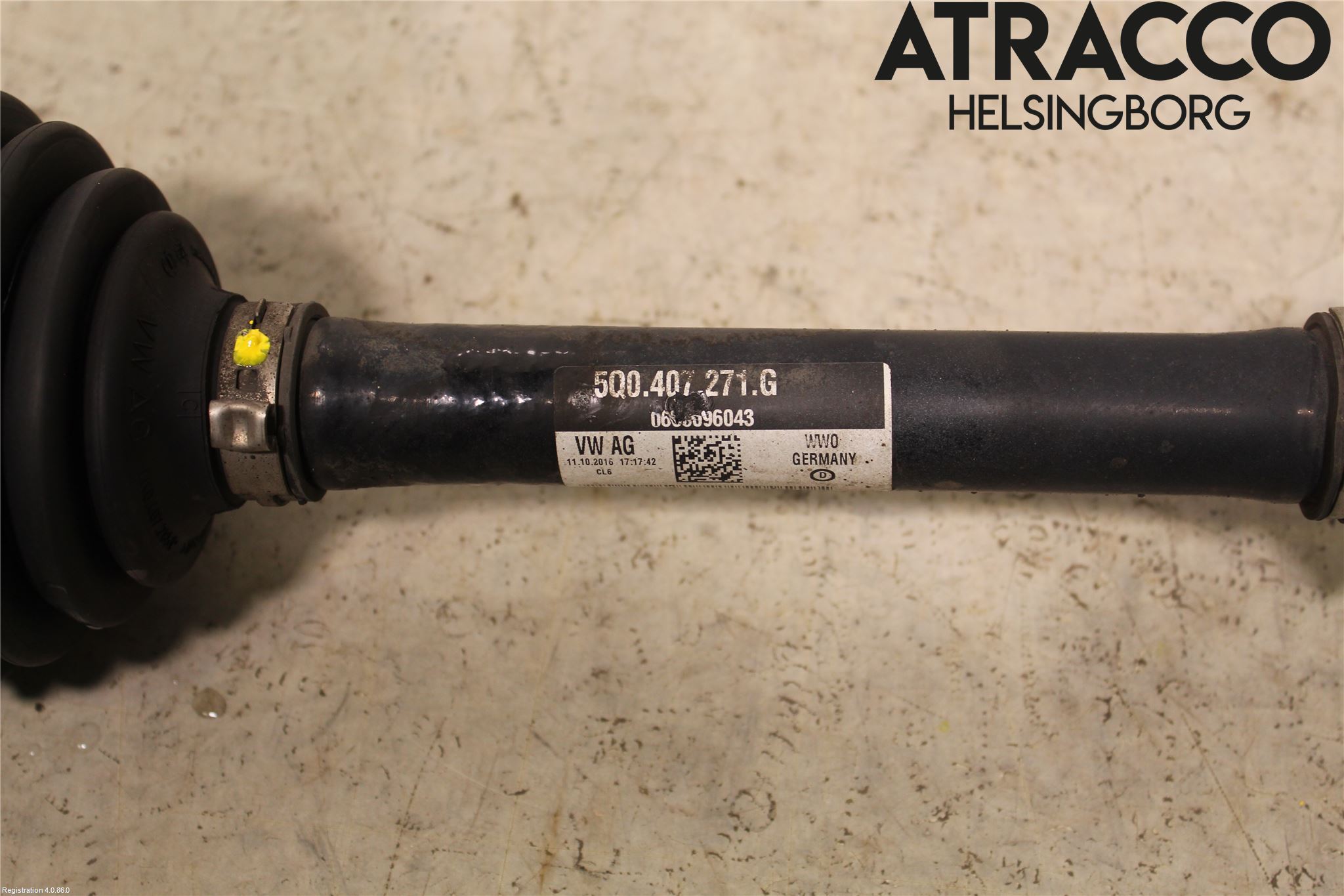 Volkswagen VW GOLF / E-GOLF VII 13-20 Drivaxel Fram Vänster