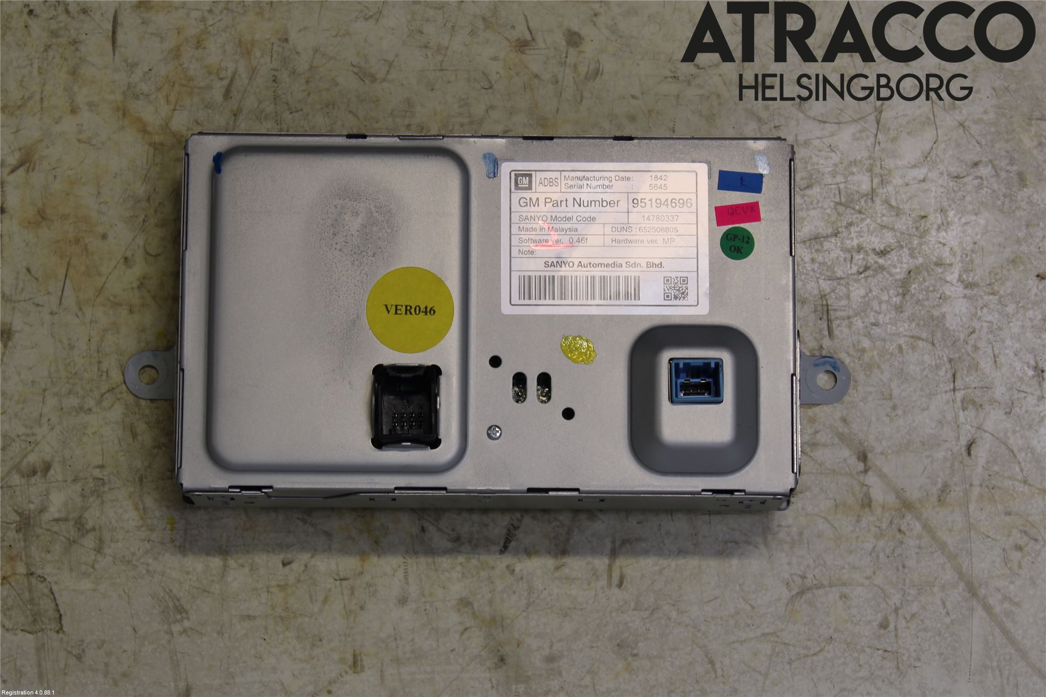 GM CHEVROLET ORLANDO Multifunktionsdisplay