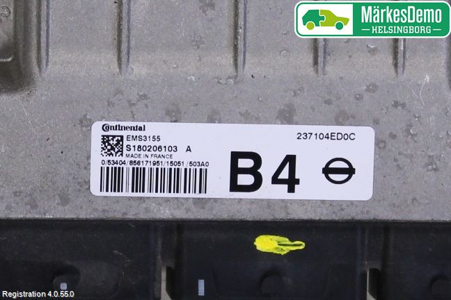 Nissan PULSAR Styrenhet Insprut Bensin