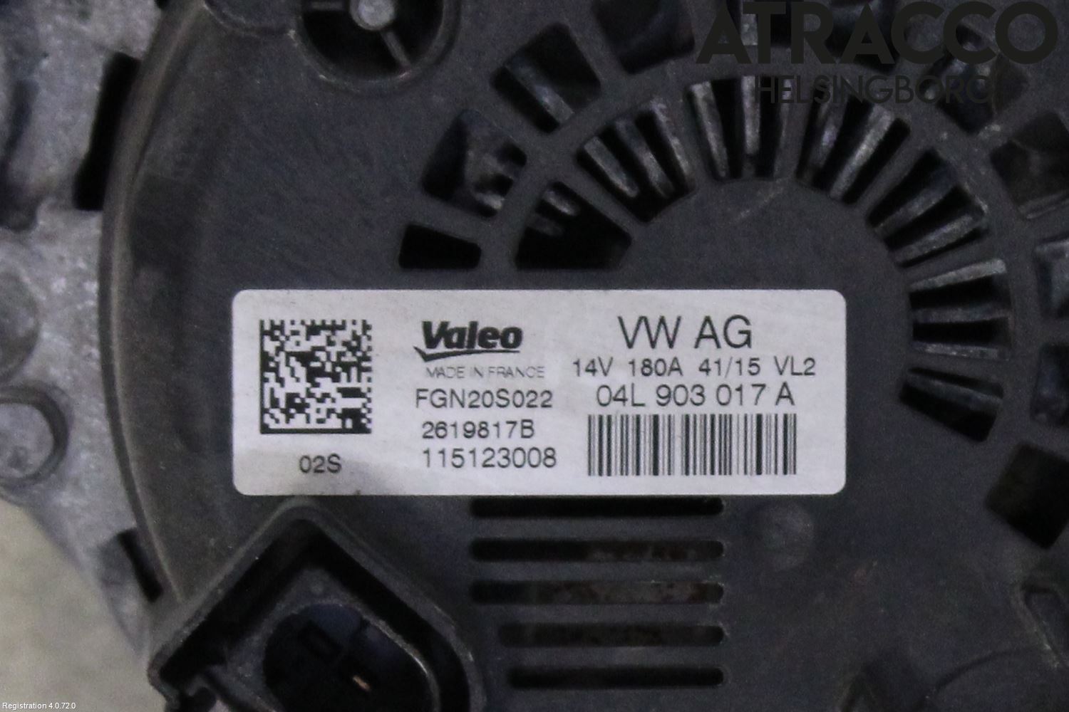 Audi Q5 09-16 Generator