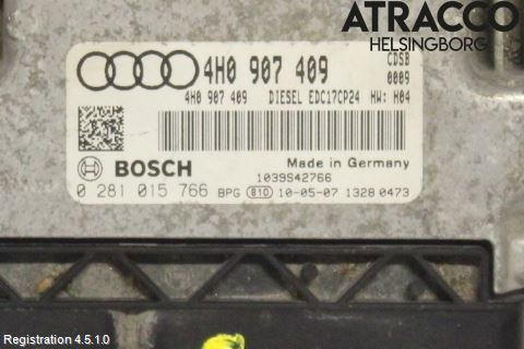 Audi A8/S8 4H 10-17 Styrenhet Inspump Diesel