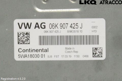 Porsche MACAN/EV 14- Styrenhet Insprut Bensin