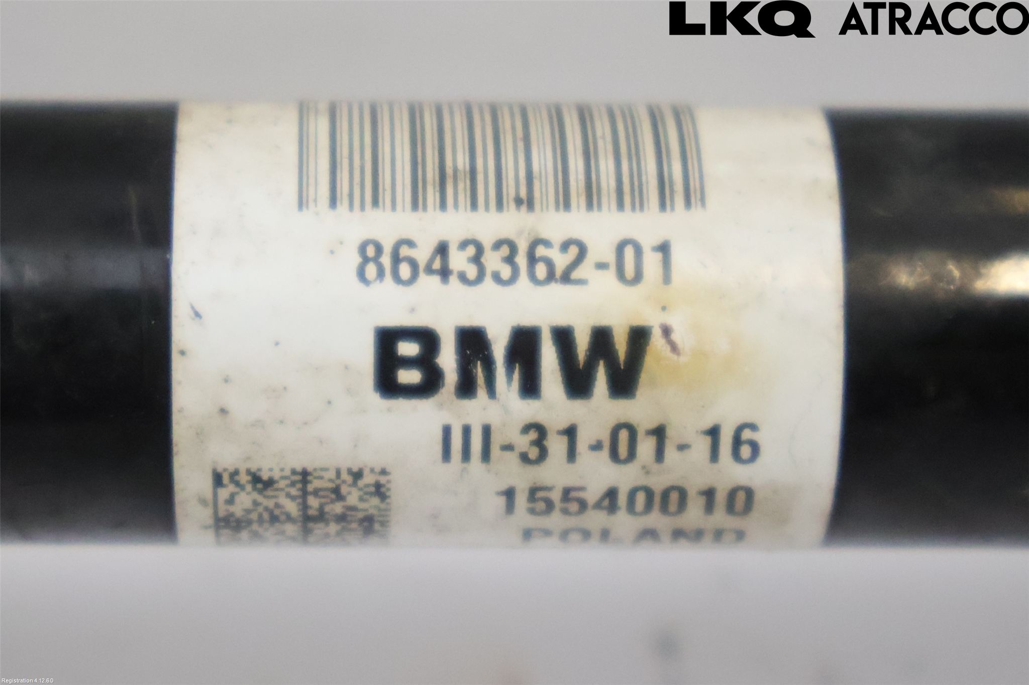 Mini ONE/COOPER 3DR F56 14-24 Drivaxel Fram Höger