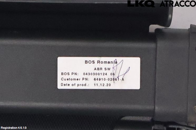 Toyota COROLLA 19- Insynskydd