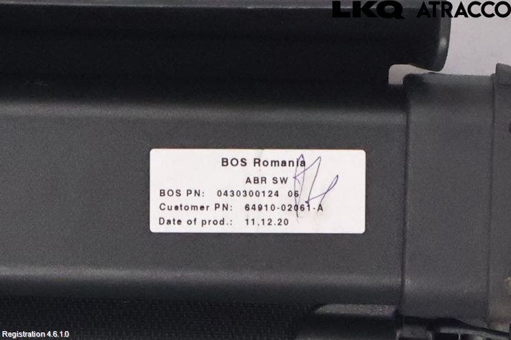 Toyota COROLLA 19- Insynskydd