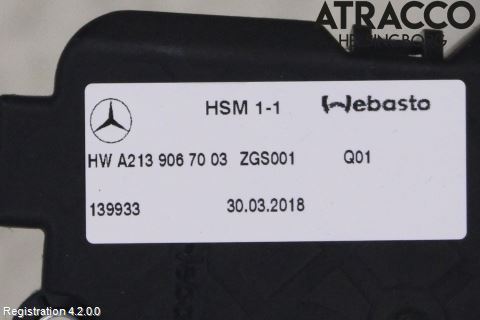 Mercedes-Benz MB E-KLASS (W213) 16-23 Taklucksmotor