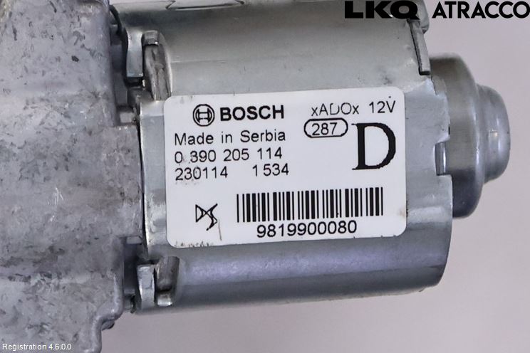 Opel ASTRA L 22- Torkarmotor Baklucka