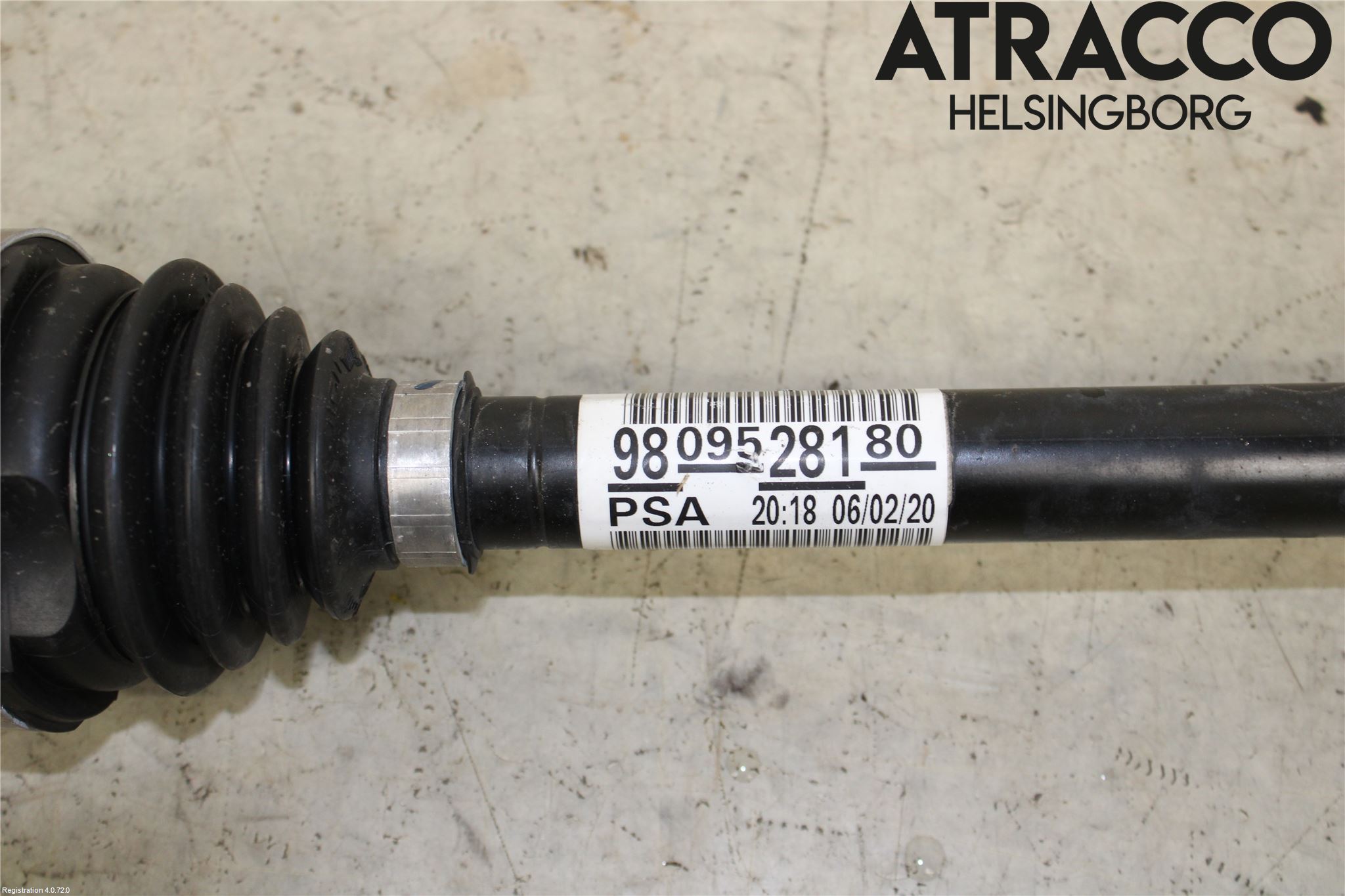 Peugeot 308 14-21 Drivaxel Fram Höger