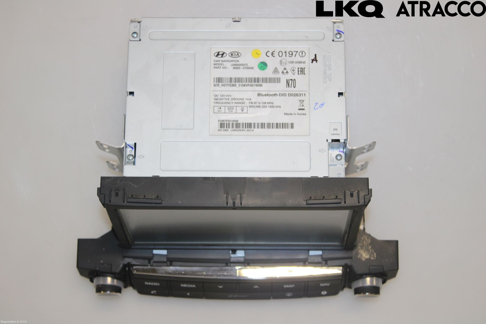 Hyundai TUCSON 05- Cd Radio - Multimediapanel